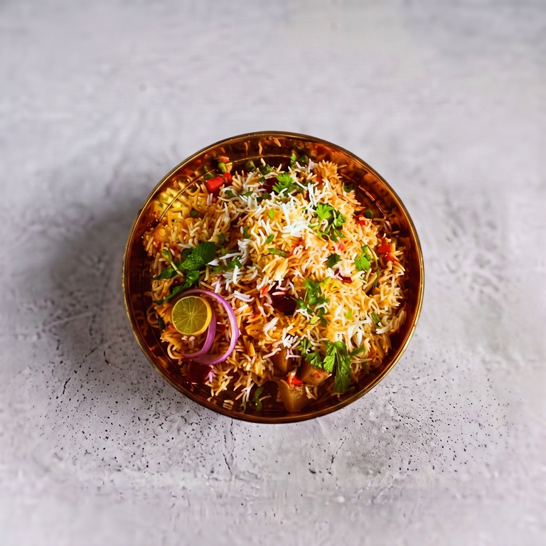 Delicious Veg Dum Biryani
